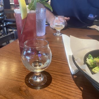 The Brass Tap - Prosper - Samples and Berry Breeze (drink of the week! - Beer Bar Near Me - Prosper, Texas
