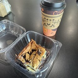 Latte Cafe Columbus - Cream cheese brownie