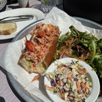 Sam's Chowder House - Naked lobster roll - Seafood Near Me - Half Moon Bay, California