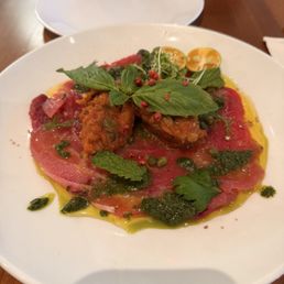 Fresh Ahi Carpaccio