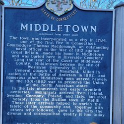 Middletown Historical Marker - Historical marker part 2