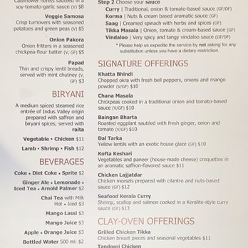 Zaika Indian - Lunch menu - Indian Near Me - Castle Rock, Colorado Zaika Indian - Lunch menu - Indian Near Me - Castle Rock, Colorado