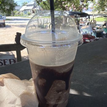 Ocracoke Coffee - Nuts and jolts espresso smoothie made with real peanut butter and banana - Coffee & Tea Near Me - Ocracoke, North Carolina Ocracoke Coffee - Nuts and jolts espresso smoothie made with real peanut butter and banana - Coffee & Tea Near Me - Ocracoke, North Carolina