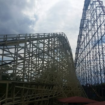 Thunderhawk - Lift for Thunderhawk is 80ft, dwarfed by Steel Force's - Amusement Parks Near Me - Allentown, Pennsylvania Thunderhawk - Lift for Thunderhawk is 80ft, dwarfed by Steel Force's - Amusement Parks Near Me - Allentown, Pennsylvania