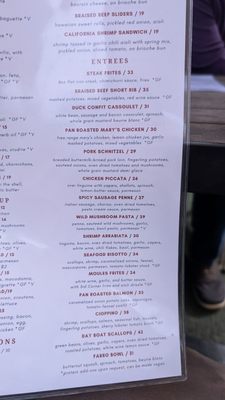 Menu photo 1 The 3rd Corner San Diego, CA