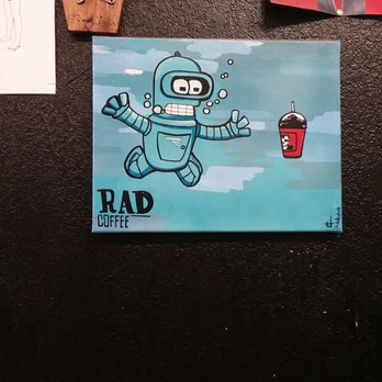 Rad Coffee - Upland - Coffee and bday shopping with my son. - Coffee & Tea Near Me - Upland, California