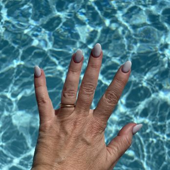 Bella Nail Lounge - Full set of acrylic nails with gel polish. - Nail Technicians Near Me - Irvine, California Bella Nail Lounge - Full set of acrylic nails with gel polish. - Nail Technicians Near Me - Irvine, California