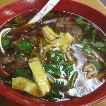 101 Noodle Express - Hot Spicy Beef Noodle ($5.99) - Chinese Near Me - Alhambra, California