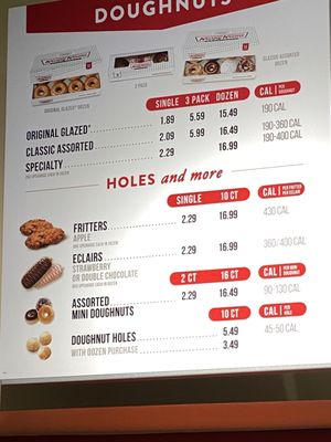 Menu photo 2 Krispy Kreme San Diego, CA Menu photo 2 Krispy Kreme San Diego, CA