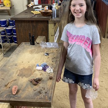 Outpost Gold & Gem Mining - Going through her gems - Jewelry Near Me - Helen, Georgia