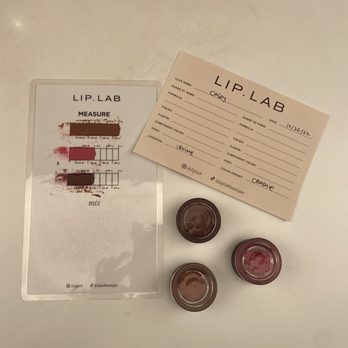 Lip Lab - My custom lipstick in the process of being made! - Cosmetics & Beauty Supply Near Me - Irvine, California Lip Lab - My custom lipstick in the process of being made! - Cosmetics & Beauty Supply Near Me - Irvine, California