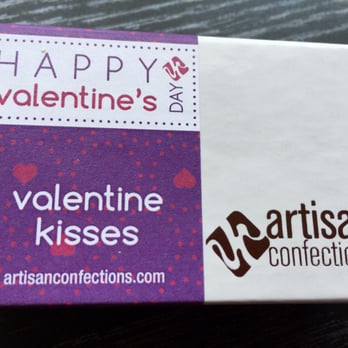 Artisan Confections - V-day two piece chocolate! Highly recommended! - Chocolatiers & Shops Near Me - Arlington, Virginia