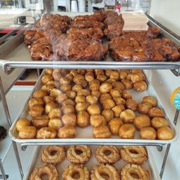 Apple fritters, donut holes and old fashions