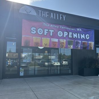 The Alley - Store exterior - Bubble Tea Near Me - Vancouver, Washington The Alley - Store exterior - Bubble Tea Near Me - Vancouver, Washington