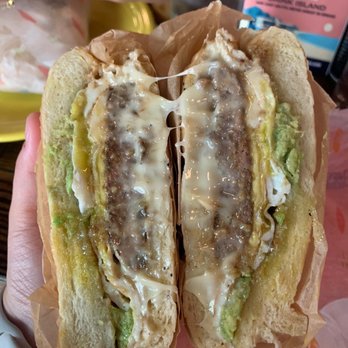 Bodega - The Bodega Classic with Sausage & Avocado - Sandwiches Near Me - Charleston, South Carolina