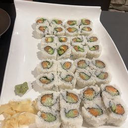 Salmon Cucumber Maki Salmon Cucumber Maki