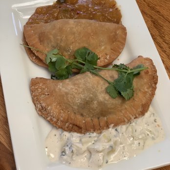 Boulder Dushanbe Teahouse - Indian Samosas (~$8). - Tea Rooms Near Me - Boulder, Colorado