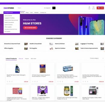 Rad Development - Prior client: h&m stores - Web Design Near Me