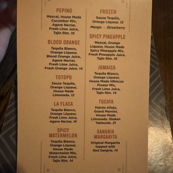 Tocayo Taqueria & Tequila - Menu - Tacos Near Me - Pittsburgh, Pennsylvania Tocayo Taqueria & Tequila - Menu - Tacos Near Me - Pittsburgh, Pennsylvania