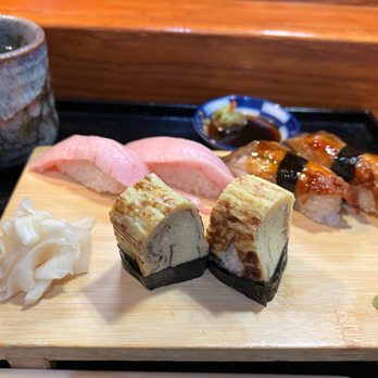Ando Japanese Restaurant - Sushi ala Carte - yellow tail, grilled eel, egg omelette - Japanese Near Me - Cincinnati, Ohio