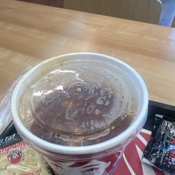 Wendy's - This is ridiculous. It's half empty.