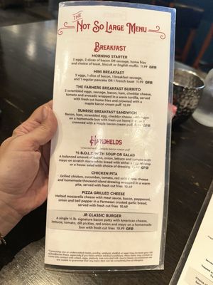 Menu photo 5 Bacon Street Diner Clearwater, FL