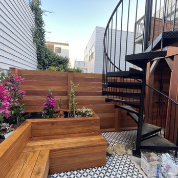 Reliable Construction - Fence, Garden, stairs and deck all done by Ilya and his team - General Contractors Near Me