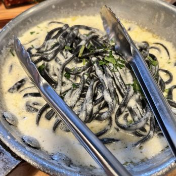 The Daily Catch - Alfredo Squid Ink Pasta - Italian Near Me - Boston, Massachusetts