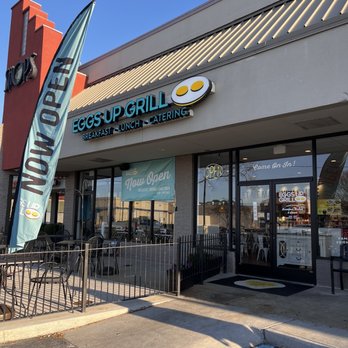 Eggs Up Grill - the entrance to the restaurant - Breakfast & Brunch Near Me - Norfolk, Virginia Eggs Up Grill - the entrance to the restaurant - Breakfast & Brunch Near Me - Norfolk, Virginia