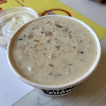Pike Place Chowder - Pacific Place - Clam Chowder Medium (12 oz.) - Seafood Near Me - Seattle, Washington