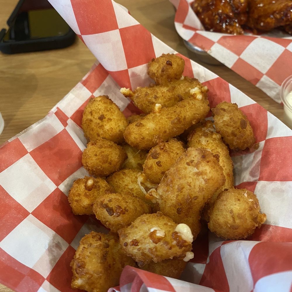 Mighty Chick Sando - Cheese curds - Chicken Wings Near Me - Bedford, Texas