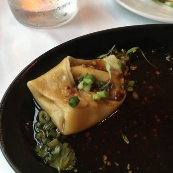 The Greystone Inn - Shrimp & Corn filled Wonton. - Hotels Near Me - Lake Toxaway, North Carolina