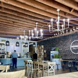 Caffeinated Brew & Fizz - Interior from front