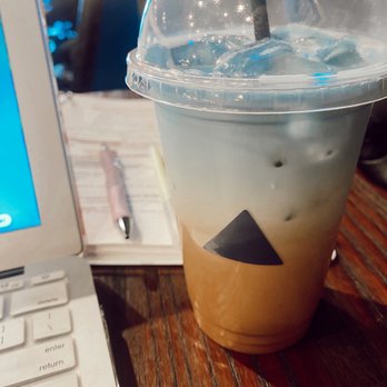 Cafe Blue - Iced blue latte - Cafes Near Me - Buford, Georgia Cafe Blue - Iced blue latte - Cafes Near Me - Buford, Georgia