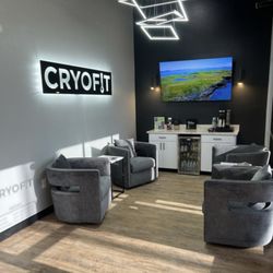 Cryofit - Lubbock - Waiting for a service or just hanging out with staff enjoy a coffee or water in one of the most comfortable waiting rooms in Lubbock