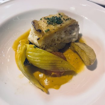 Rioja - Pan Seared Halibut (1/2 split), solid but not memorable - New American Near Me - Denver, Colorado