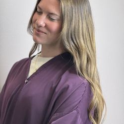 Salon Central - Daughter's highlights.