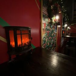 Mistletoe - Tabletop fireplaces!