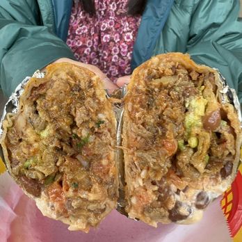 Al Pastor Super Burrito