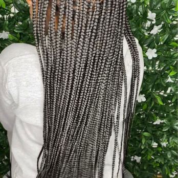 Hairstyles by K - S/M knotless butt length braids - Hair Stylists Near Me - Brooklyn, New York Hairstyles by K - S/M knotless butt length braids - Hair Stylists Near Me - Brooklyn, New York