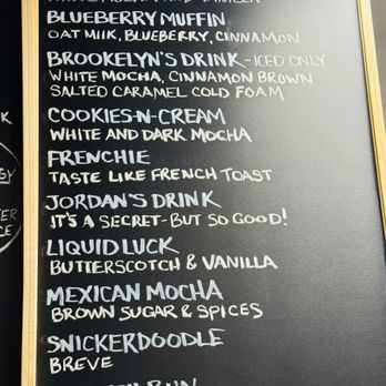 Millys - Coffee drink menu - Desserts Near Me - Aurora, Colorado