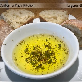 California Pizza Kitchen - Complimentary bread - Pizza Near Me - Laguna Niguel, California