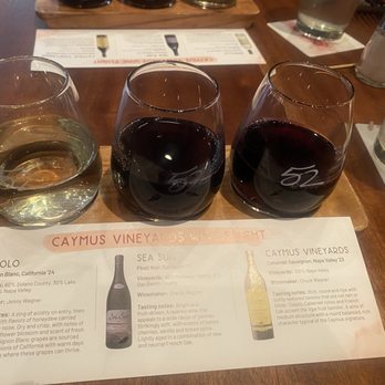 Seasons 52 - Caymus flight - New American Near Me - Phoenix, Arizona