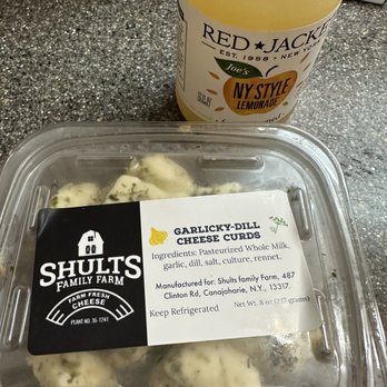 The Curd Nerd - Red jacket lemonade and cheese curds - Cheese Shops Near Me - Syracuse, New York