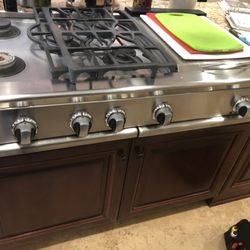 Adams Brothers Appliance Repair - DCS range top repaired