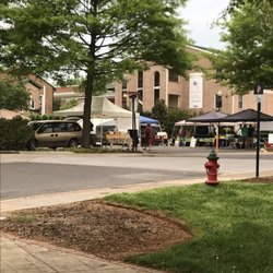Amtrak - Culpeper, VA - Farmers market across the street