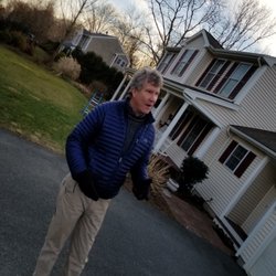 Hearthstone Inspection - Frank explaining his outside findings.