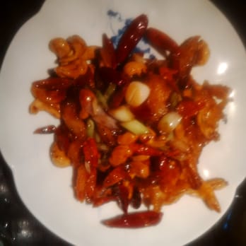 Hakkasan - Chilli mixed vegetables with lilly bulbs and cashewnuts - Cantonese Near Me - London, XGL