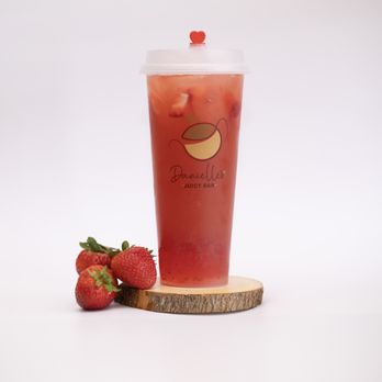 Danielle's juicy Bar - a strawberry drink and a strawberries - Bubble Tea Near Me - Woonsocket, Rhode Island Danielle's juicy Bar - a strawberry drink and a strawberries - Bubble Tea Near Me - Woonsocket, Rhode Island