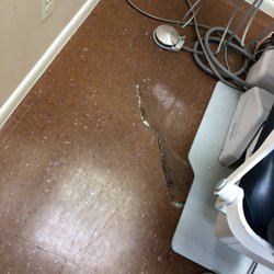 Coast Dental - Cracked floor